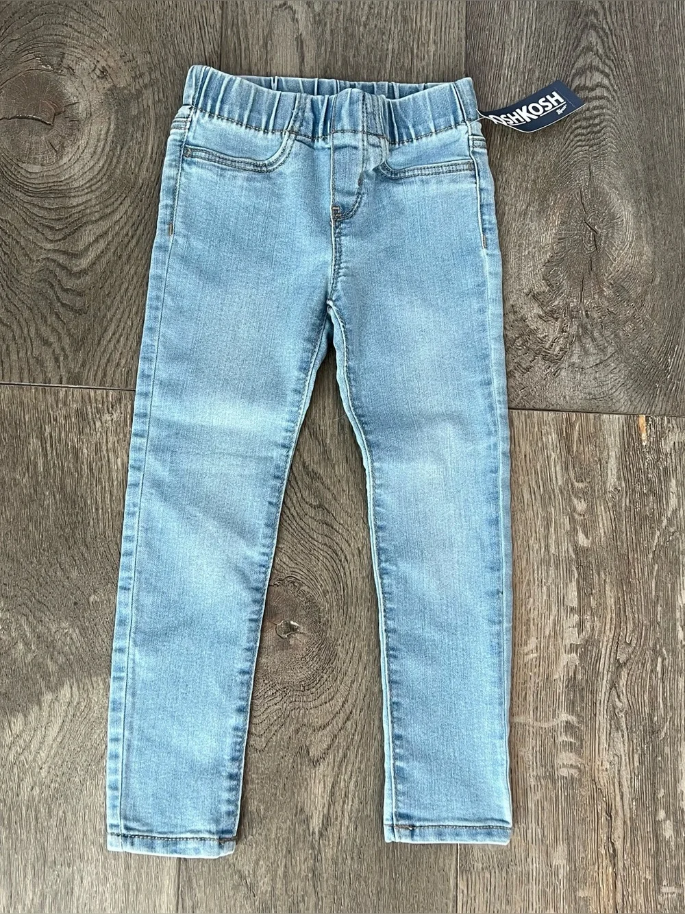 OSHKOSH B’GOSH NWT Girl’s Denim Jean Pull On Jeggings Size 4